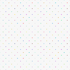 Colorful dotted pattern - seamless.