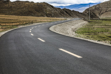 Road in Tibet, China
