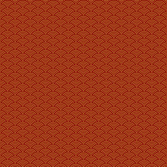 Abstract Chinese New Year seamless pattern, red background, vector illustration.