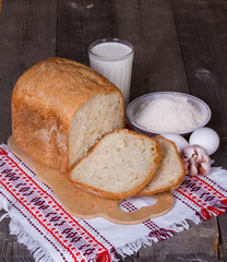 Homemade garlic bread