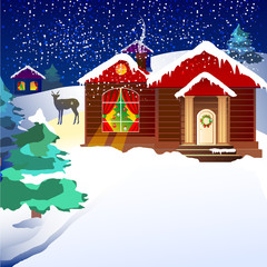 Fototapeta premium Christmas day