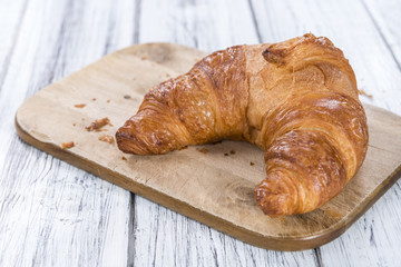 Fresh baked Croissants