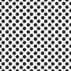Seamless vector background with dots