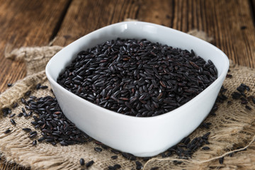 Uncooked Black Rice