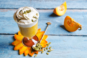 Dessert from the pumpkin