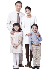 Fototapeta premium Portrait of happy family