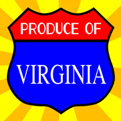 Produce Of Virginia