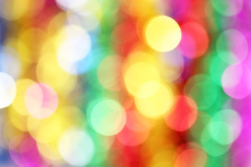 Obraz premium Abstract blur bokeh background of Christmas light