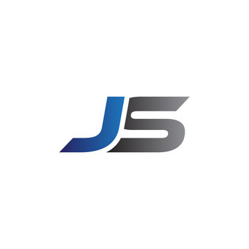 Simple Modern letters Initial Logo js