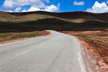 Road in Tibet, China