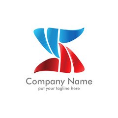 Initial S Modern Icon logo