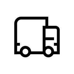 Delivery line icon