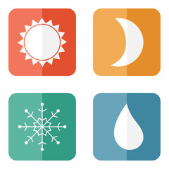 Weather icons set