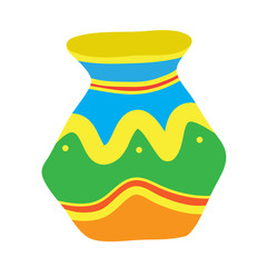 vase isolated illustration