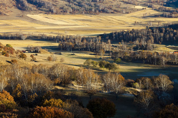 View of Inner Mongolia's hills