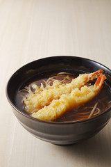天ぷらそば　Japanese TENPURA SOBA noodle
