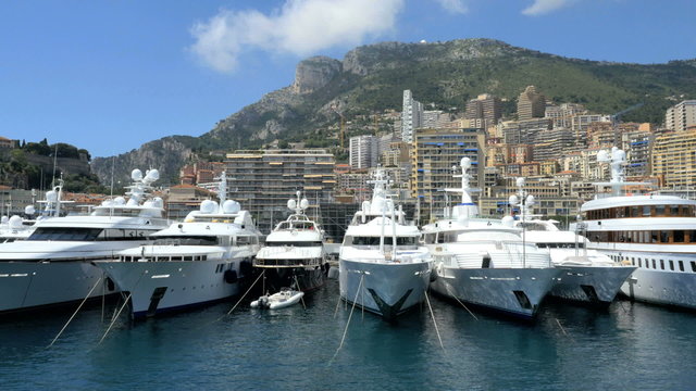 Monaco Aerial yacht Monte Carlo insurance business boat harbor
