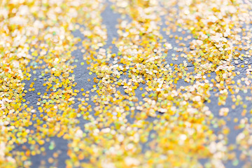 golden glitter or yellow sequins background