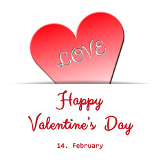 Happy Valentine's Day - Card 