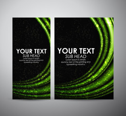 Fototapeta premium Abstract brochure business design template or roll up. Vector illustration
