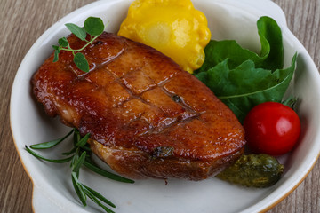 Roasted duck breast