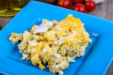 Scrambled eggs