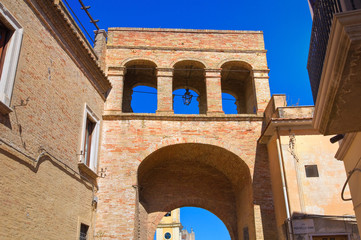 Porta degli Zingari.Torremaggiore. Puglia. Italy.