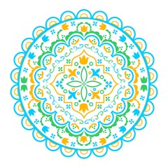 the beautiful ornament