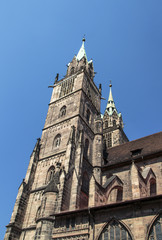 St. Lorenz Church in Nuremberg, Germany, 2015