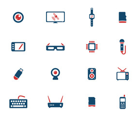 Gadgets simply icons