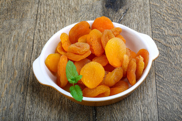 Dried apricots