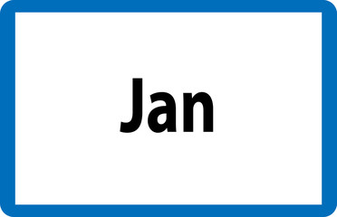 Beliebter Vorname Jan auf österreichischer Ortstafel
