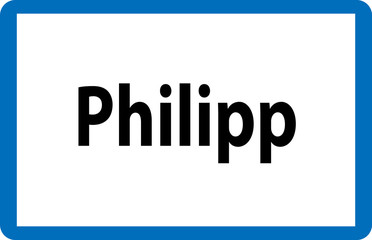 Beliebter Vorname Philipp auf österreichischer Ortstafel
