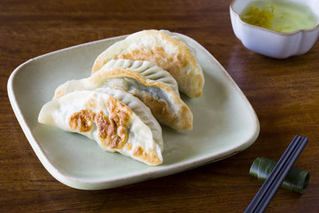 Traditional Chinese snack fried dumplings