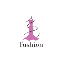 Fashion Dress Designer Logo