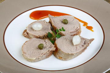 Baked pork
