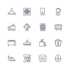 Appliances icons