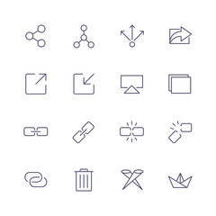 Interface icons