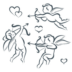 valentines day kupid collection