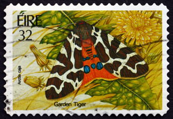 Postage stamp Ireland 1994 Garden Tiger Moth