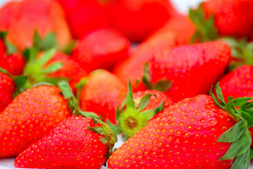 bunch of strawberries