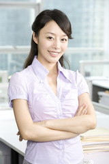 Portrait of a businesswoman