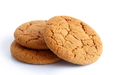 Foto op Plexiglas Three ginger biscuits. © Moving Moment