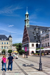 Obraz premium Zwickau Hauptmarkt