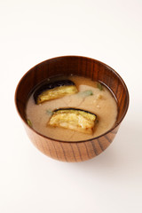 なすのお味噌汁
