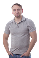 Obraz premium Man standing casual
