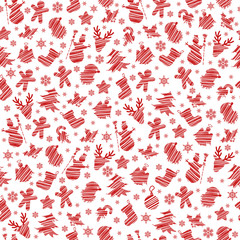 Seamless Christmas pattern