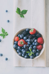 assortment of berries