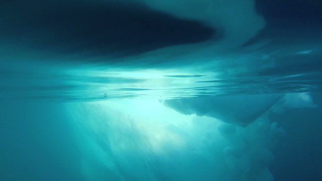 Underwater Blue Clean Ocean Water Global Warming Eco Systems Damage