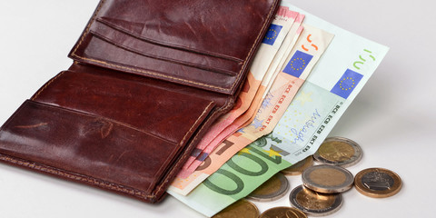 Brieftasche, Geld, zahlen